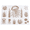#A01-A, variant on Ocean Stencil Set - Reusable Ocean Crab
