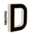 thumbnail image 4 of 9 Inch Solar Lighted House Numbers for Outside, Light Up Waterproof LED Address Numbers Signs for Houses, Large Personalized Illuminated Exterior Modern House Numbers Light (A-D,0-9), 4 of 9