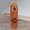 thumbnail image 3 of Flauta Kazoo Profesional Mini Instrumento Viento Caoba para Amantes La Música, 3 of 6