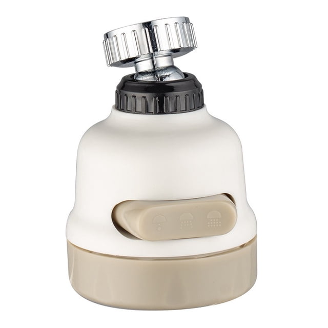 Grifo con filtro de agua para cocina, grifo con filtro de agua ajustable giratorio de 360 grados, rociador giratorio Flexible para ahorro de agua para el hogar