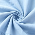 thumbnail image 3 of YuXingFu Womens Plus Size Cotton Dresses Maxi Crew Neck Plus Size Womens Dress Short Sleeve for Beach Long Casual Summer Light Blue L, 3 of 4