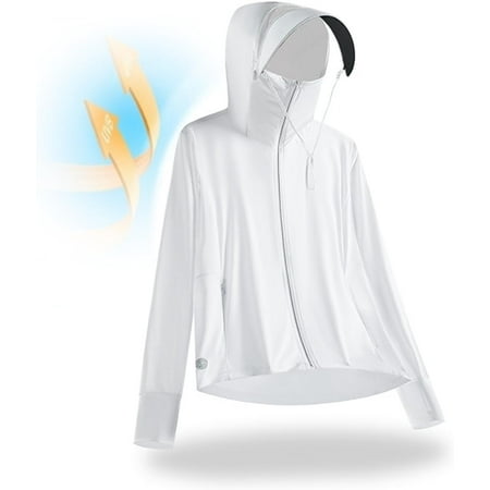 OwnShow Men Rash Guard Long Sleeve Shirts Summer Ice Silk Sun Protection Shirts for Men Upf100+ Sunscreen Fishing UV Suit
