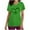 AD-Green, variant on lcziwo St. Patrick's Day Womens Scrubs Tops Workwear Summer Casual V Neck Short Sleeve T Shirts Nursing Uniform Scrubs Shirts with Pockets Black XXL Lightning Sales