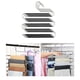 thumbnail image 2 of Percha Para Pantalones Perchas Para Pantalones Perchas Para Ropa Tipo S Que Ahorran Espacio Perchas Para Pantalones Organizador De Armario Antideslizante Para Bufanda Jeans Ropa Pantalones Toallas Moyic HA024319-00, 2 of 6