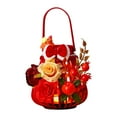thumbnail image 1 of segolike Chinese New Year Rattan Lantern DIY Material Creative Small Lantern Kid Gift for A, 1 of 9