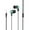 Green, variant on Earphones Wi in Ear Headset Microphone Heart Shaped Microphone Hyper Stick 2PC Earphones In Ear Headphones With Microphone 3.5mm Wired Earbuds For And Android Smartphones Laptops Mp3 Gaming
