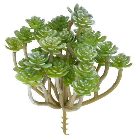 Outgeek Artificial Plants Simulated Succulent Fake Decorative Succulents Unpotted for Home Living Room Office Indoor Garden Outdoor Wedding Party Decor DIY