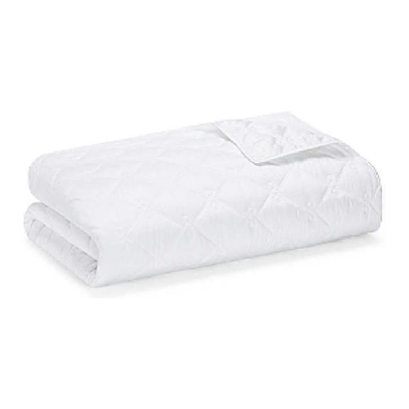 1872 Wisteria Coverlet, King, 400-thread count, White