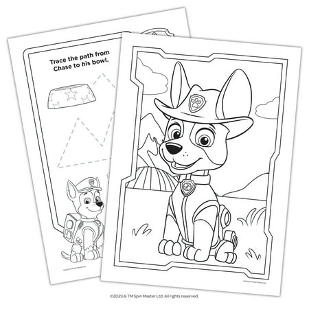 PAW Patrol Jumbo Coloring Book, 64 Pages by Bendon
