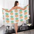 thumbnail image 7 of Coolnut Fun Pineapple Premium Cotton Towel Set,Ultra Soft & Highly Absorbent Quick Dry Towels for Bathroom Pool Gym Spa Wash cloth, 7 of 7