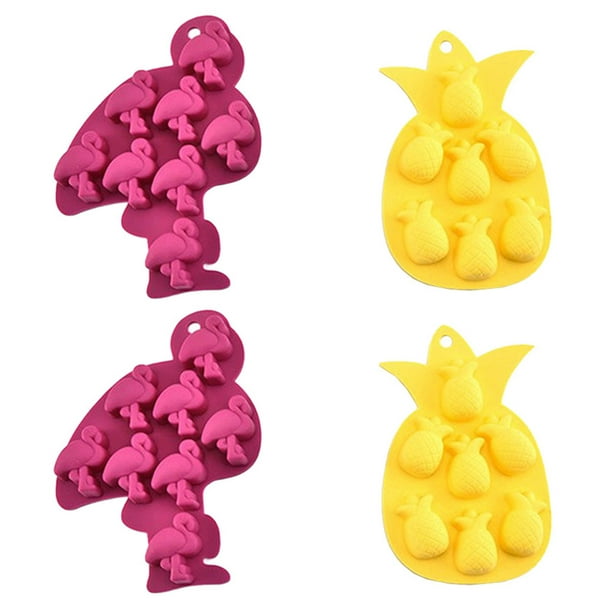 4 Uds moldes creativos DIY adorables moldes para cubitos de hielo moldes para hornear moldes de Chocolate