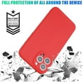 Phone Case for iPhone 13 Pro Max 6.7 inches, Frosted TPU Solid Color