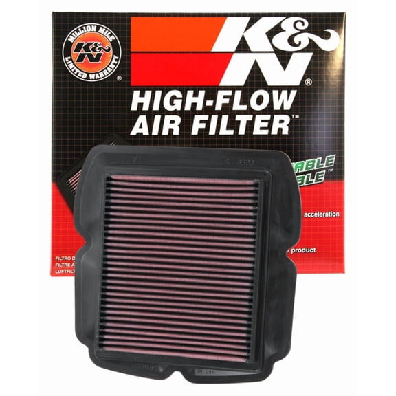 K&N Performance Powersports High-Flow Engine Air Filter: Washable, Multi-Layer Protection, Engineered to Boost Horsepower, SU-6503