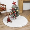thumbnail image 3 of Suncoda Christmas Tree Skirt, Christmas Tree Skirt Mat Home Floor Decor Ornament Party, 3 of 9