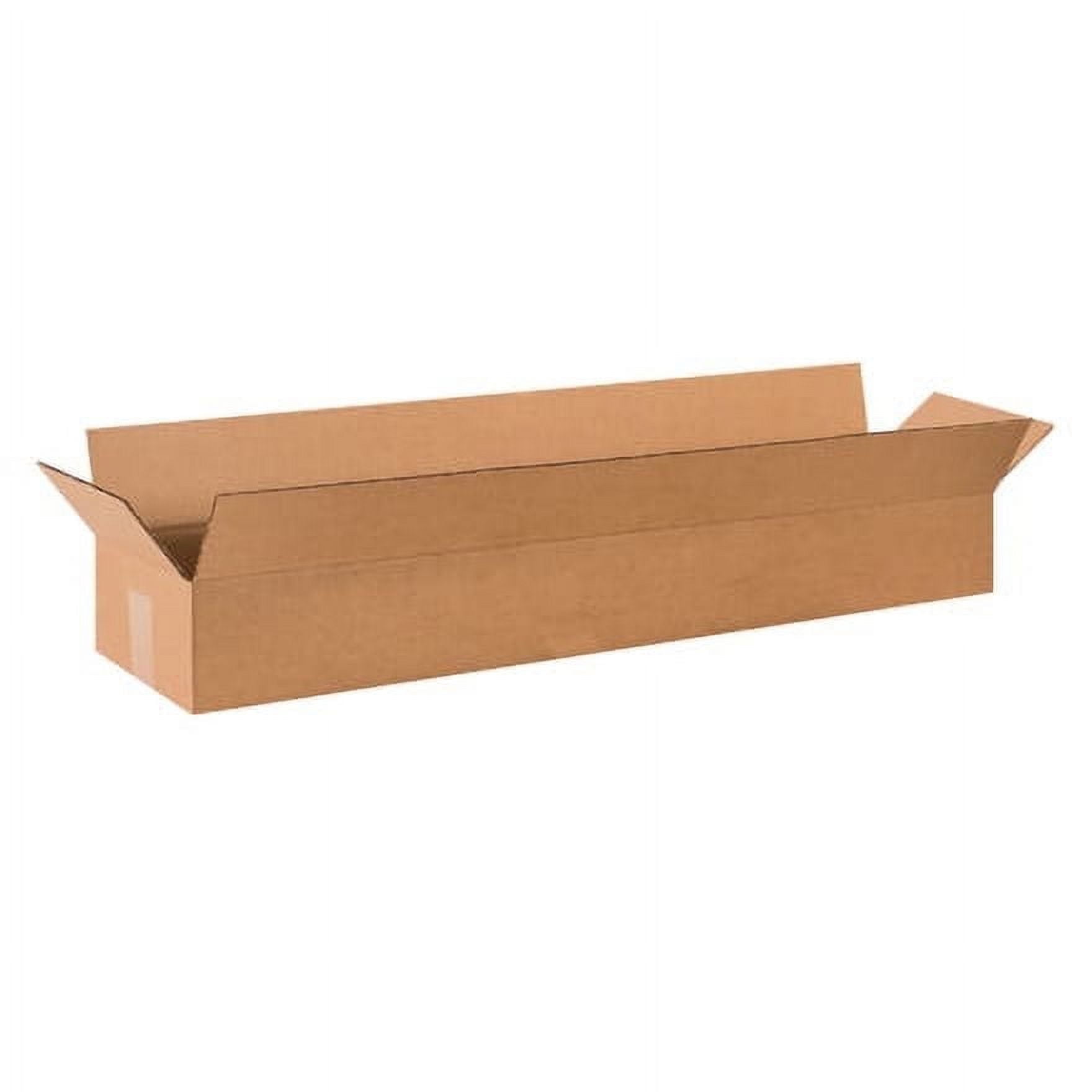 14 X 10 X 3 Flat Corrugated Boxes, ECT-32 – 25/Bundle, Brown Shipping/Moving Boxes