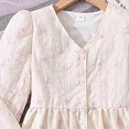 thumbnail image 5 of TOWED22 Toddler Baby Girl Clothes Fall Winter Outfits Infant Girl Sweatshirt Top Pants Set,Pink,8-9 Y, 5 of 9