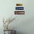 thumbnail image 4 of Basic Lockers Sign (Blue) - Small, 4 of 4