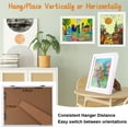 thumbnail image 3 of Cyrico 8.5 in x 11 in White Changeable Art Work Frames 150 Pieces, 3 of 6