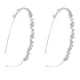 thumbnail image 1 of KAKOWELY diademas delicadas de flores con diamantes de imitación para novia, accesorio para el cabello de boda, 1 of 5