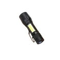 thumbnail image 4 of From Xiao Bei strict selection 1-6PCS Mini Portable LED Flashlight COB Light Telescopic Zoom Torch USB Rechargeable Tactical Camping Hiking Emergency Lantern, 4 of 7