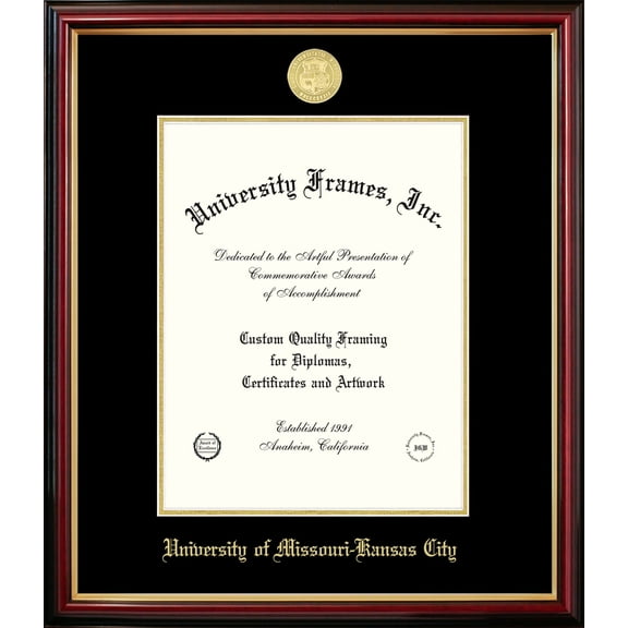 University of Missouri, Kansas City Petite Diploma Frame