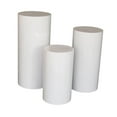 thumbnail image 2 of veasfak Cake Table Stand Cylinder Stands Lightweight Backgrounds Fashion Cylinder Plinth 3 Pieces, 2 of 9