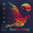 thumbnail image 3 of CafePress - Peace And Harmony Long Sleeve Dark T Shirt - Long Sleeve Dark T-Shirt, 3 of 5