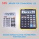 thumbnail image 3 of Calculadora de 12 dígitos CATIGA CD-2776 pantalla de 5' botones grandes batería y energía solar, 3 of 3
