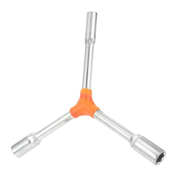 Durable Tire Valve Stem Tool for Cars Bikes with Anti-Slip Handles Silver Metal Nylon 1 Piece