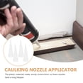 thumbnail image 3 of ELAYARD 100Pcs Caulk Tube Saver Caps White for Extended Nozzle Lifespan and Convenient Use, 3 of 8
