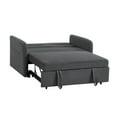 thumbnail image 6 of Convertible Sofa Bed Couch,Loveseat Sleeper and for Living Room, Twin Folding Couch Bed for Small Spaces, Modern Fold Out Couch Floor Gaming Sofa Bed ,Foldable Lazy Recliner Sofa for Living Room, Grey, 6 of 6