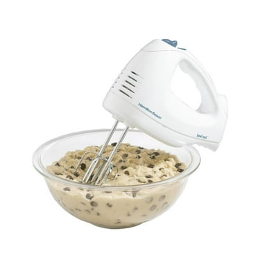 Hamilton Beach 6-Speed Electric Hand Mixer with Whisk, Traditional Beaters, and Snap-On Storage Case