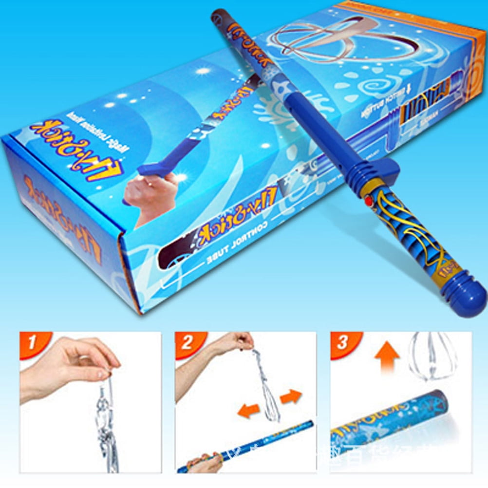 Fun Fly Stick Magic Levitation Wand Science Kit With 10 Flying Shapes - Static Electricity Toy