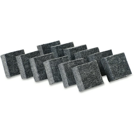 CLI, LEO74520, Multi-purpose Eraser, 12 / Pack, Charcoal