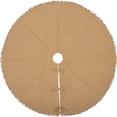 thumbnail image 1 of VHC Brand Festive Natural Burlap Tree Skirt 55320, 1 of 3