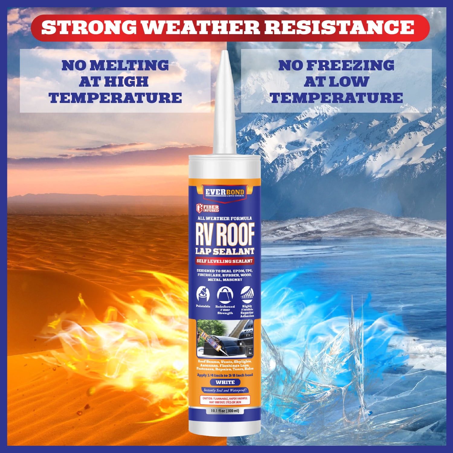 Everbond RV Roof Sealant 10.1 OZ - White