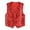 a-Red369, variant on FINALGANG Men's Sequin Suit Vest Vintage Sleeveless Slim Fit Waistcoat Solid Color Button Front Gilet For Performance Formal Dress Wear Cozy Top