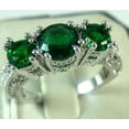 thumbnail image 5 of QQTDFG 925 Silver Women Handmade Jewelry Fashion Cubic Zirconia Wedding Rings SZ5-10-#1-9, 5 of 9