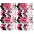 thumbnail image 3 of Yacht & Smith Womens Wholesale Bulk Warm And Cozy Fuzzy Socks, Colorful Winter Sock (48 Pairs Pink Breast Cancer Awareness), 3 of 6