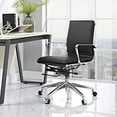 thumbnail image 4 of Modway Sage Mid Back Swivel Office Chair in Black, 4 of 4