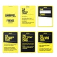 thumbnail image 5 of SERVD Friends Edition Party Game, Hilarious Real-Life Card Game for Adults, Ages 17 and up, 5 of 12
