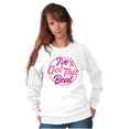 thumbnail image 5 of Breast Cancer I've Got This Beat Women Crewneck Sweatshirt Brisco Brands M, 5 of 6