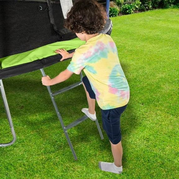 Jumpking Outdoor Two Step Trampoline Ladder for Frames up to 36" - 37" H x 16" L