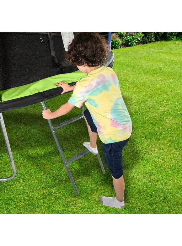 Jumpking Outdoor Two Step Trampoline Ladder for Frames up to 36" - 37" H x 16" L