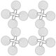 thumbnail image 3 of 50pcs Key Rings Tags Key Label Tags with Split Rings for Identifier Luggage Keys, 3 of 3