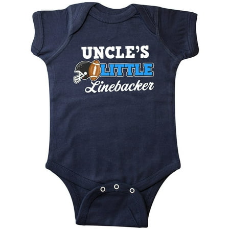 

Inktastic Uncles Little Linebacker Gift Baby Boy or Baby Girl Bodysuit