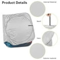 thumbnail image 5 of Yuyamidu Eagle Car Sunshade for Windshield for SUV Van Truck USA Flag Windshield Visor Accessories Anti-Slip Car Sun Shade Windshield Keep Your Vehicle Cool and Damage Free, 5 of 7