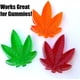 thumbnail image 3 of Moldes de silicona con forma de hoja de cáñamo para marihuana, Cannabis, marihuana, gomitas de chocolate, paquete de 2, 3 of 6