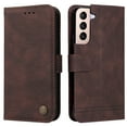 thumbnail image 2 of Feishell Crossbody Wallet Case for Samsung Galaxy S23 6.1 inch,Premium PU Leather Magnetic Clasp Flip Kickstand Credit Card Slots Shockproof Phone Case with Removable Shoulder Strap,Brown, 2 of 13