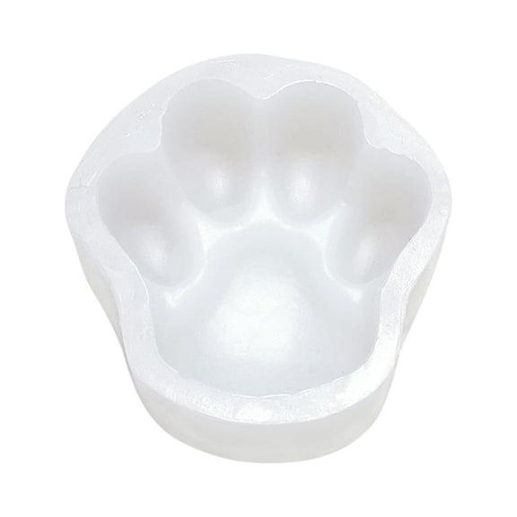 UNTERING Handmade Soap Mold Dog Paw Shape Resin Molds Silicone Molds for Epoxy Resin Casting Mold for Dog Paw Shaped Toy Making Supplies